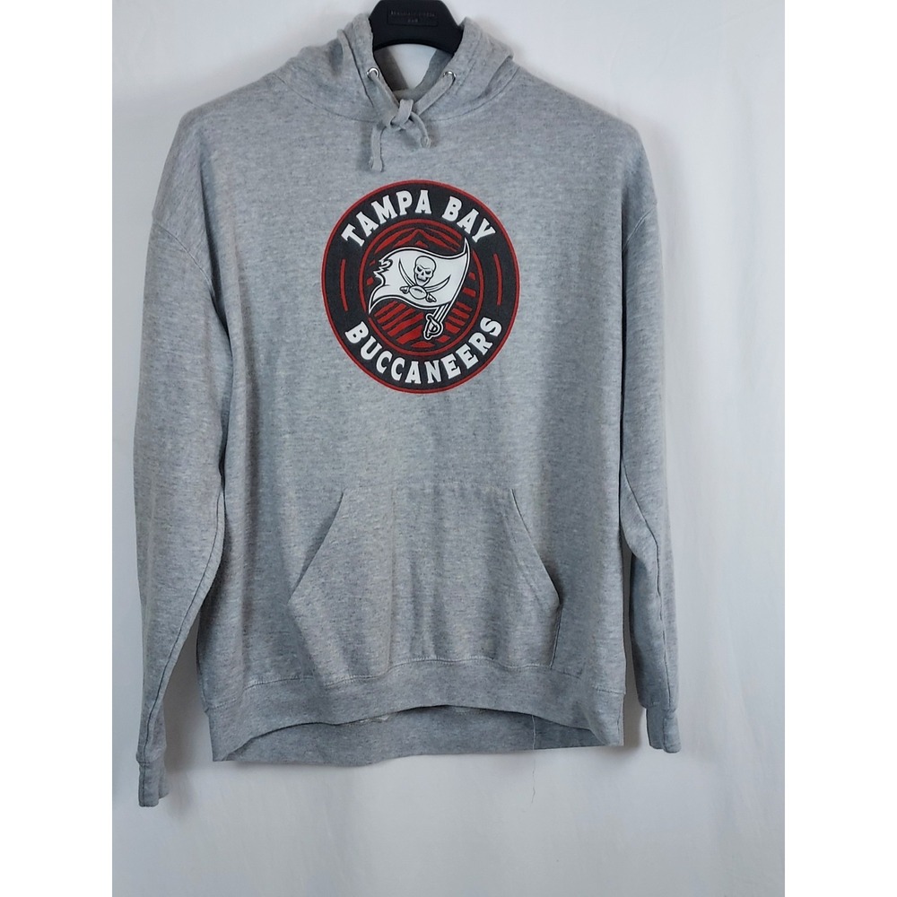 Tampa Bay Bucaneers Official Team Apparel‎ Grey Sweat Hoodie Size XXL